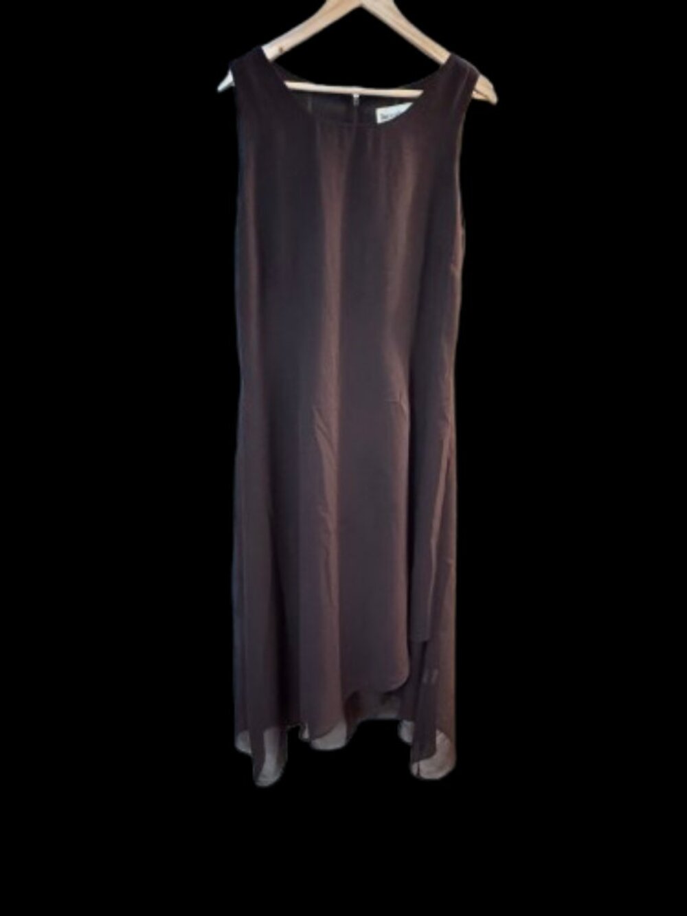 Danny & Nicole Sleeveless Chiffon Maxi Dress